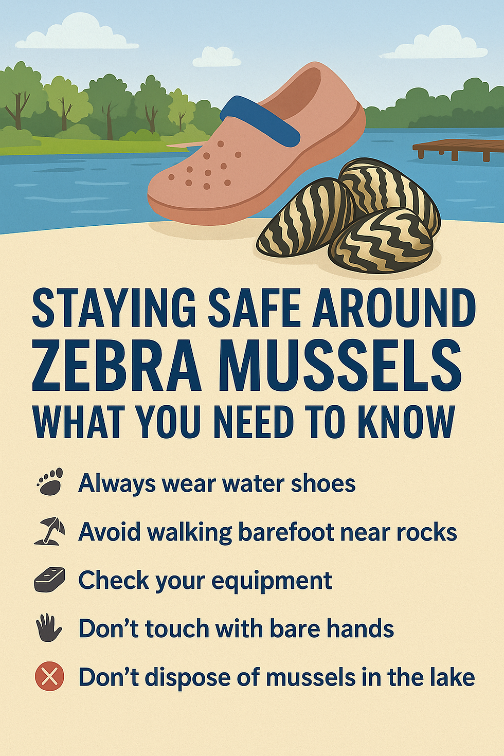 Staying Safe Around Zebra Mussels: What You Need to Know