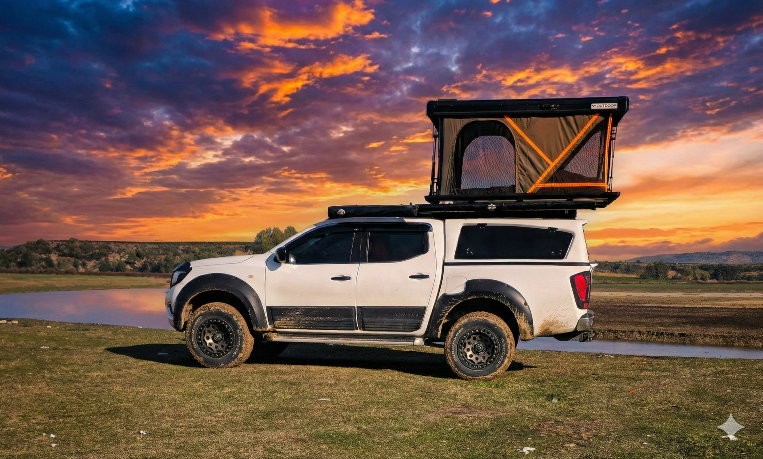 Electracamp Otomatik Elektrikli Araç Üstü Çadır