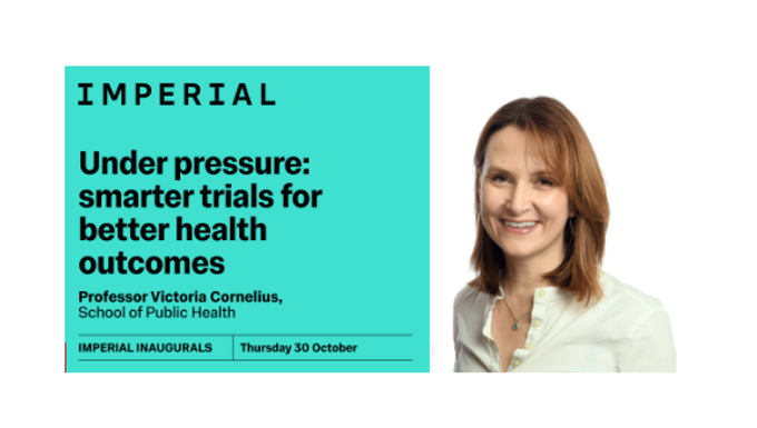 Professor Victoria Cornelius's inaugural lecture