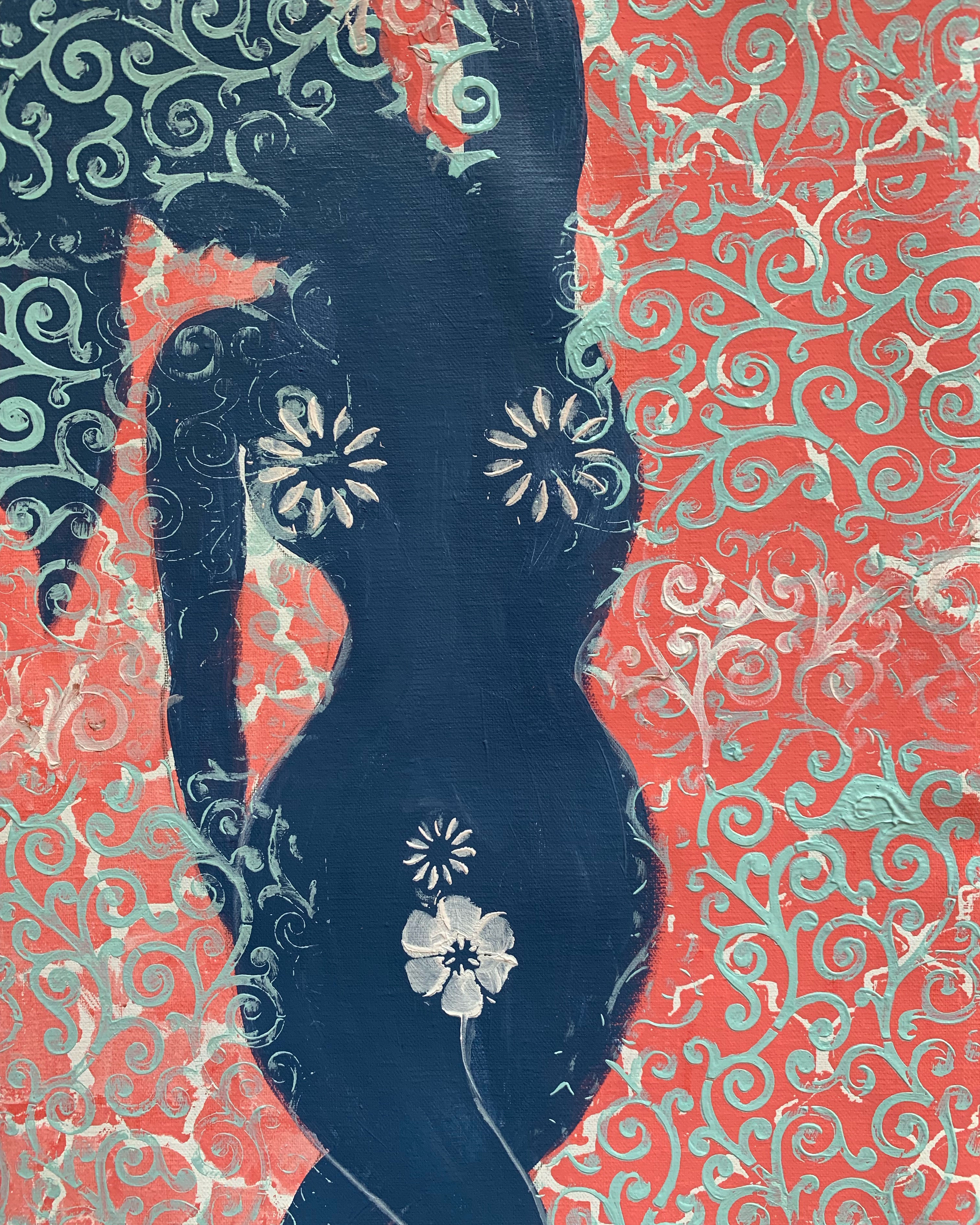 "Blue Silhouette" by Erin Starr