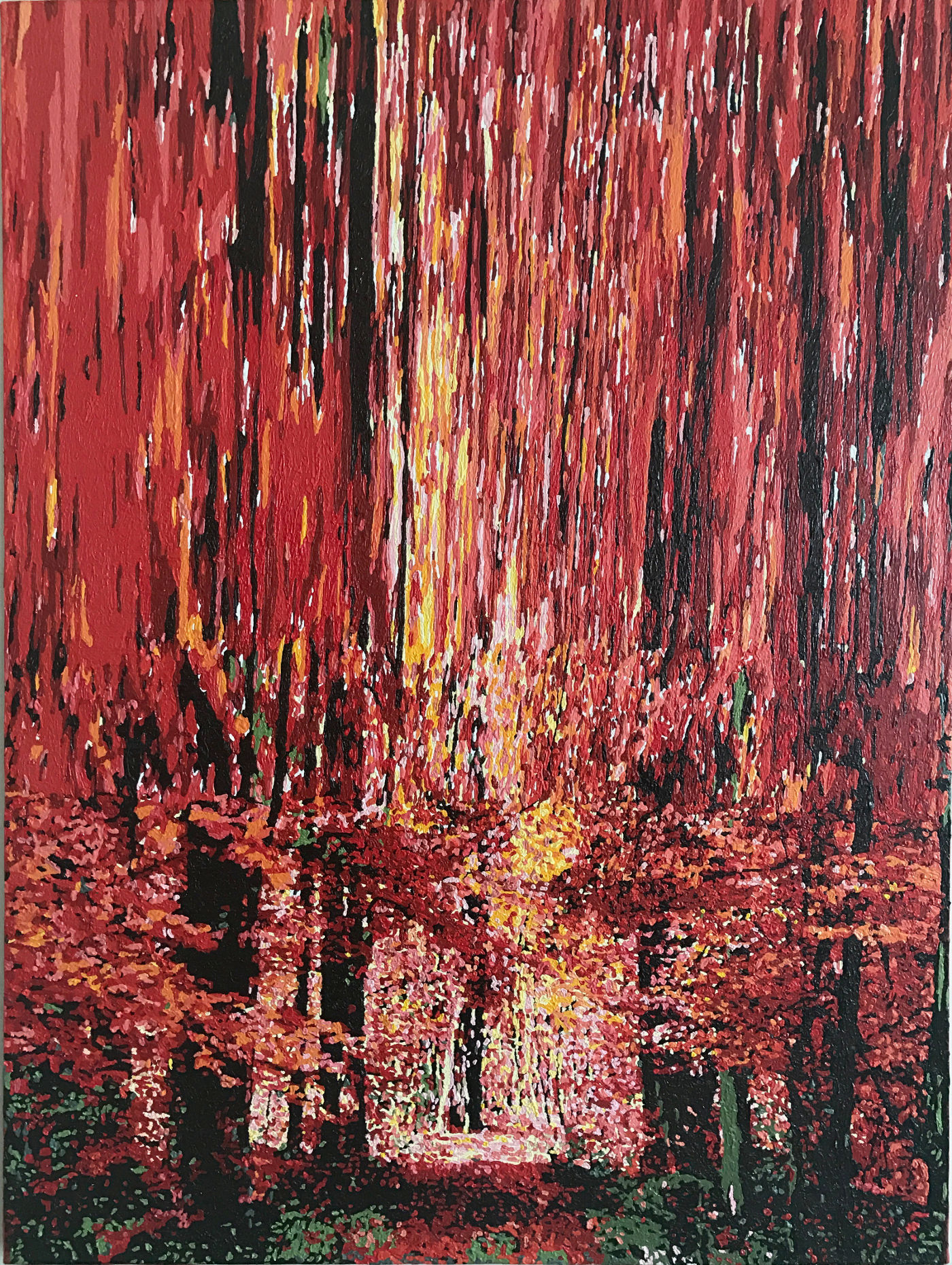 "Autumn Abstraction (no2)" by Shahryar Medi