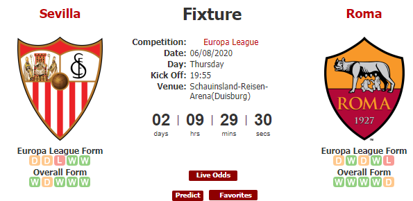 Sevilla vs.AS Roma betpawa jackpot prediction