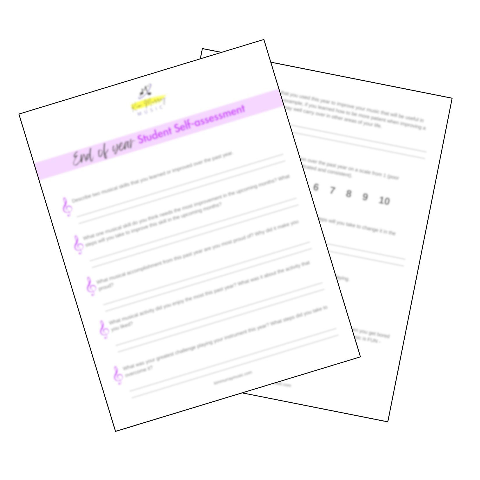Annual Student Self-Assessment