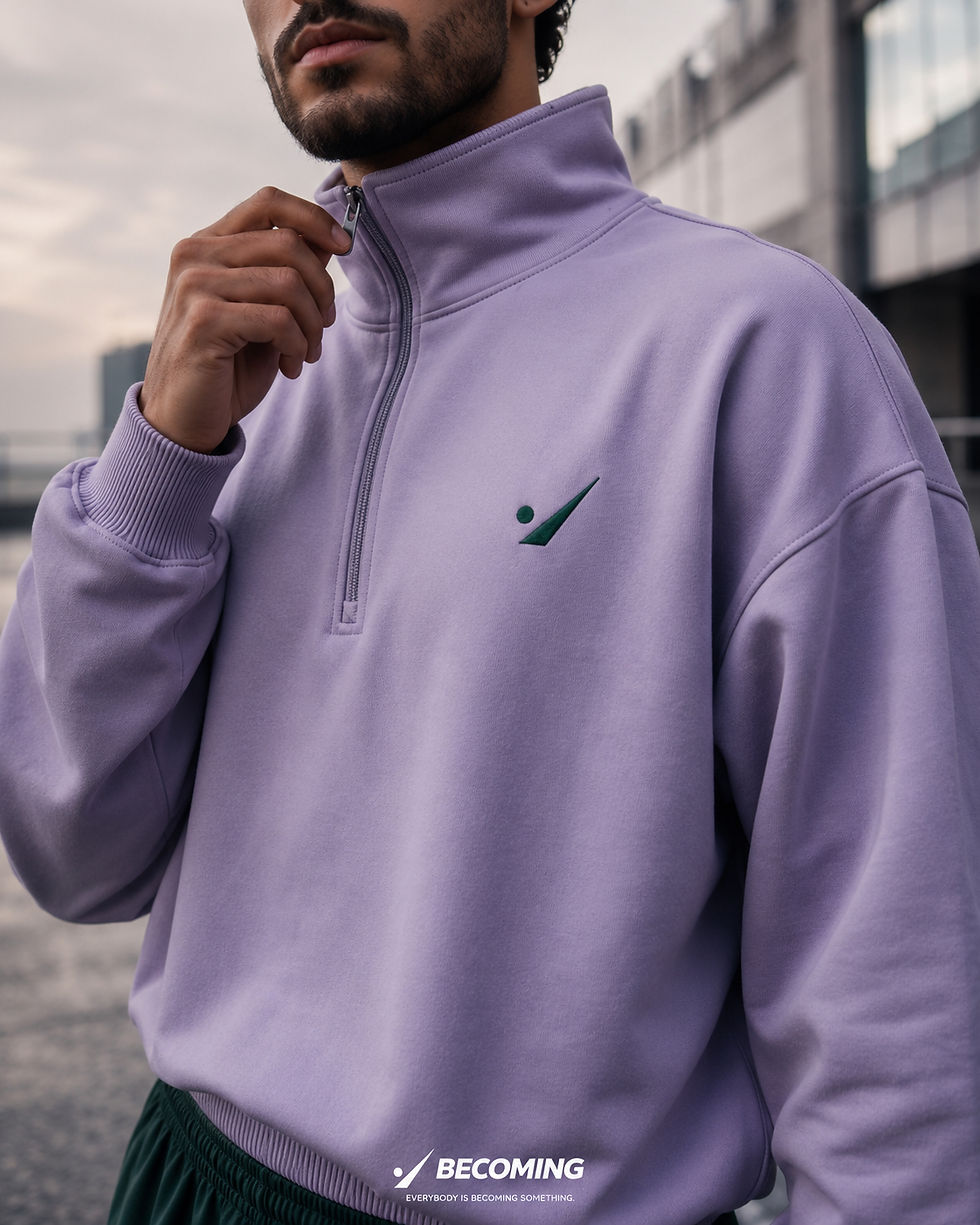 Thumbnail: BECOMING Motion Half-Zip Set