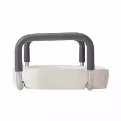 Drive 3.5 inch raised toilet seat with safety arms side view