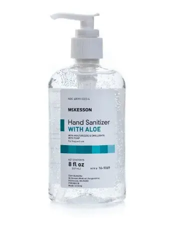 8 oz Hand Sanitizer Pump Bottle – Convenient Everyday Protection