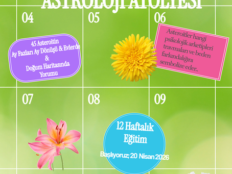 ASTEROİTLER & SOMATİK ASTROLOJİ WORKSHOP