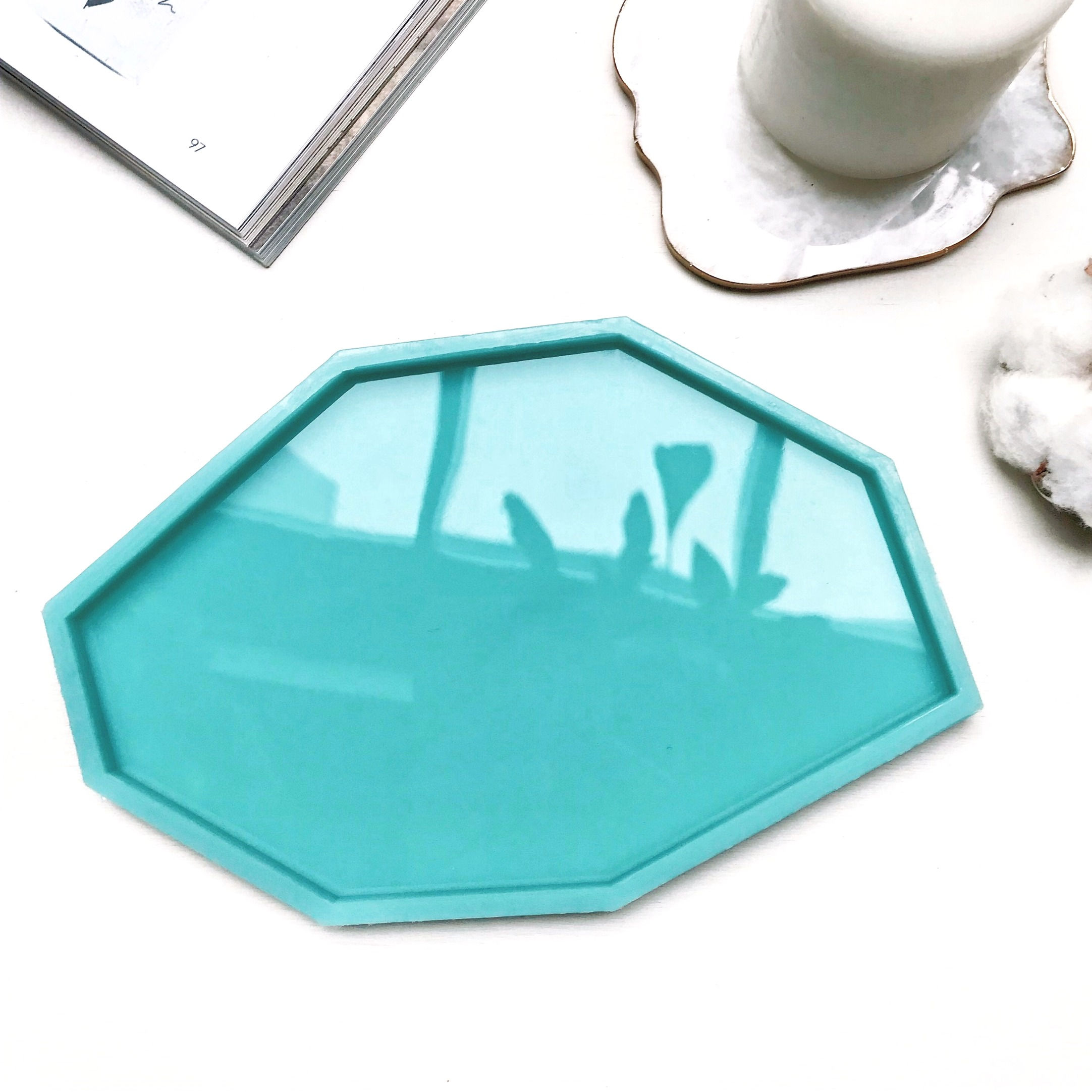 Model nr 13, silikonowa forma „Crystal - A”, 18*11cm