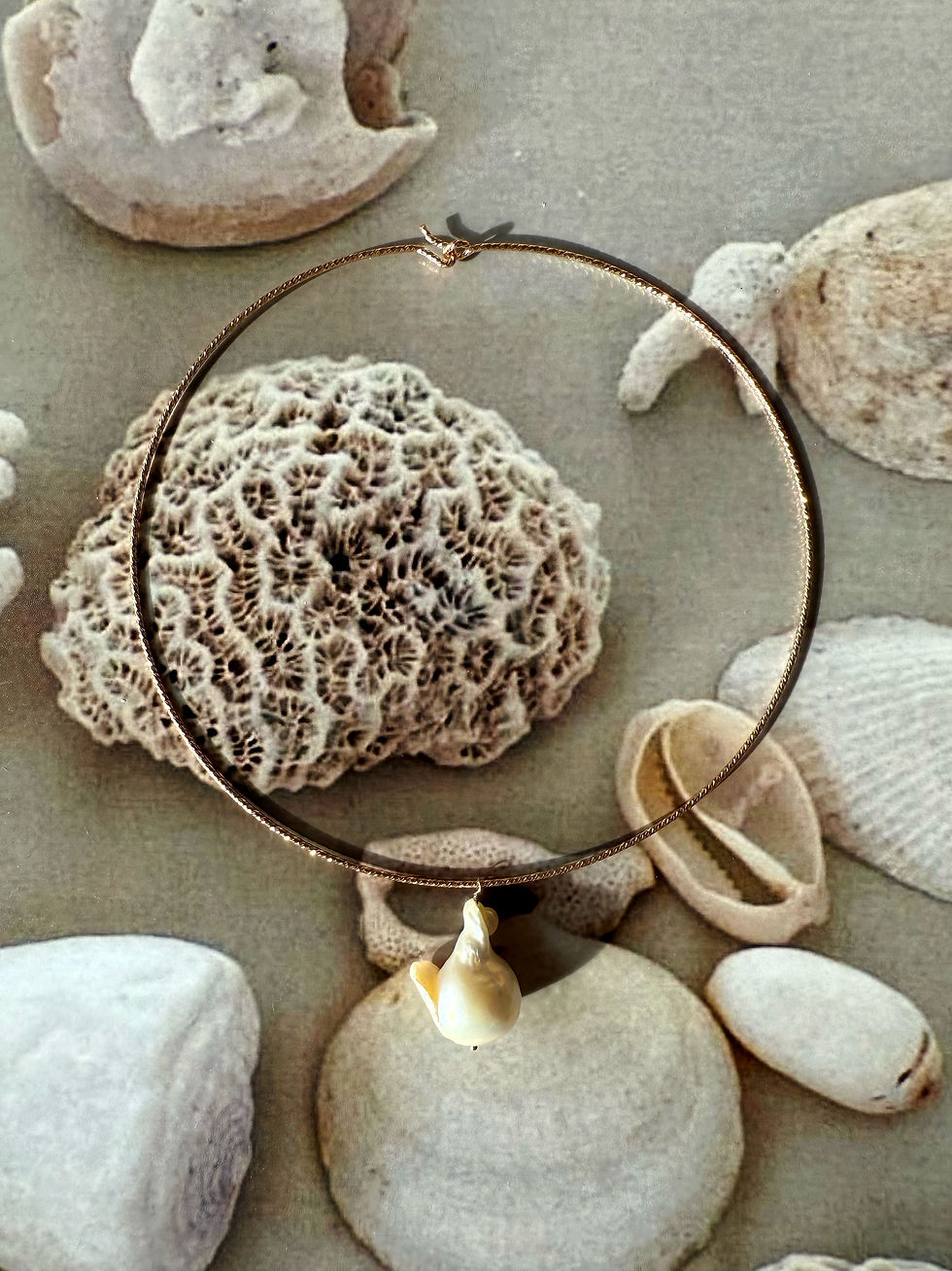 Thumbnail: Flameball Pearl Choker