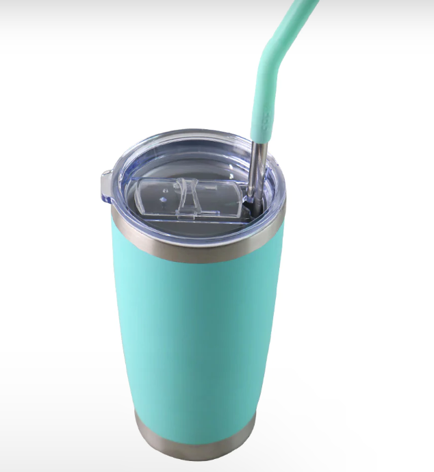 Miniatura: 12PZAS TERMO  ACERO INOXIDABLE INSULADO TIPO YETI 20OZ  CON POPOTE