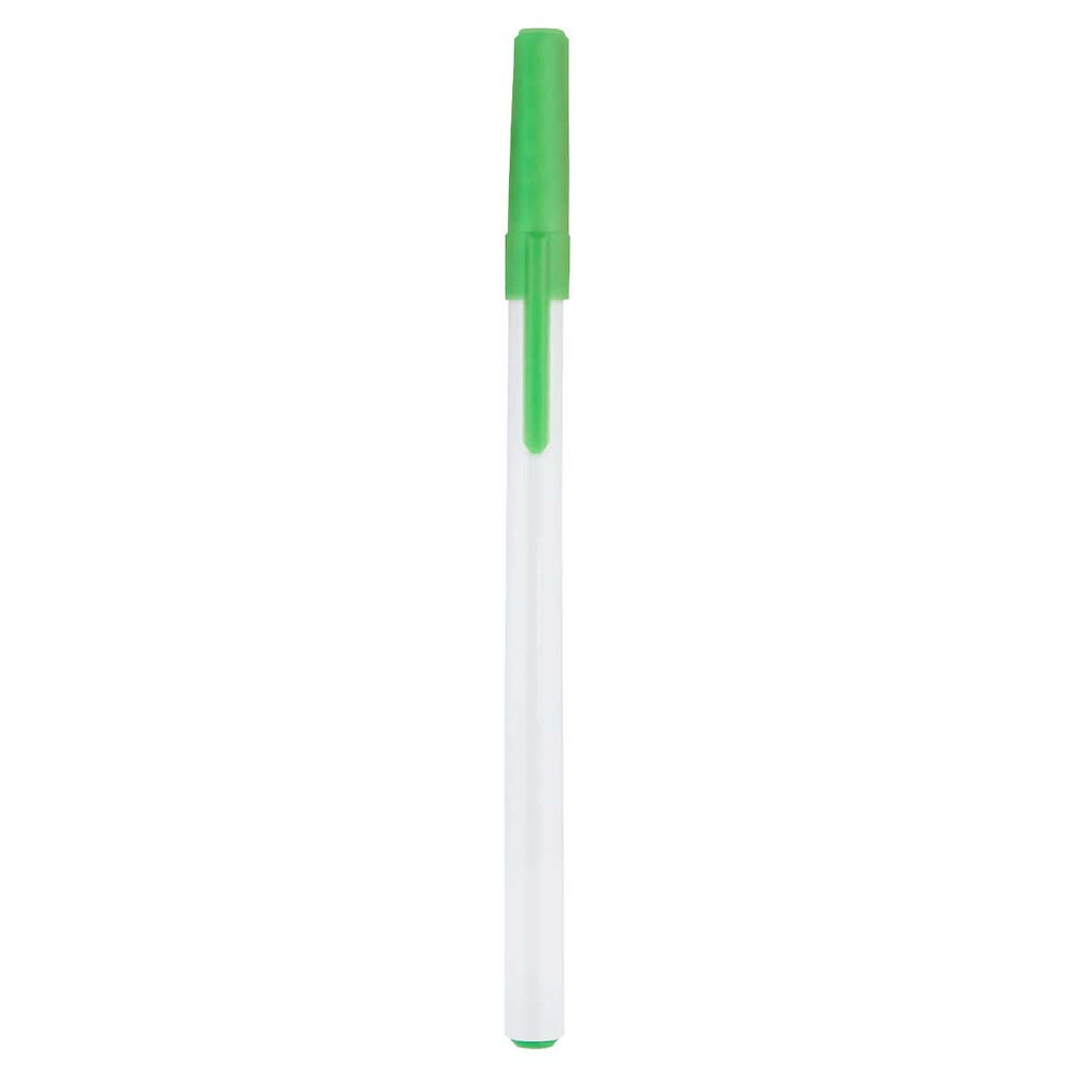 Miniatura: Bolígrafo de Plástico Económico "Slim" - Sencillez y Eficiencia para tus Promociones