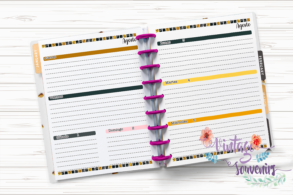 Miniatura: PLANNER MAESTRAS COLORIDA