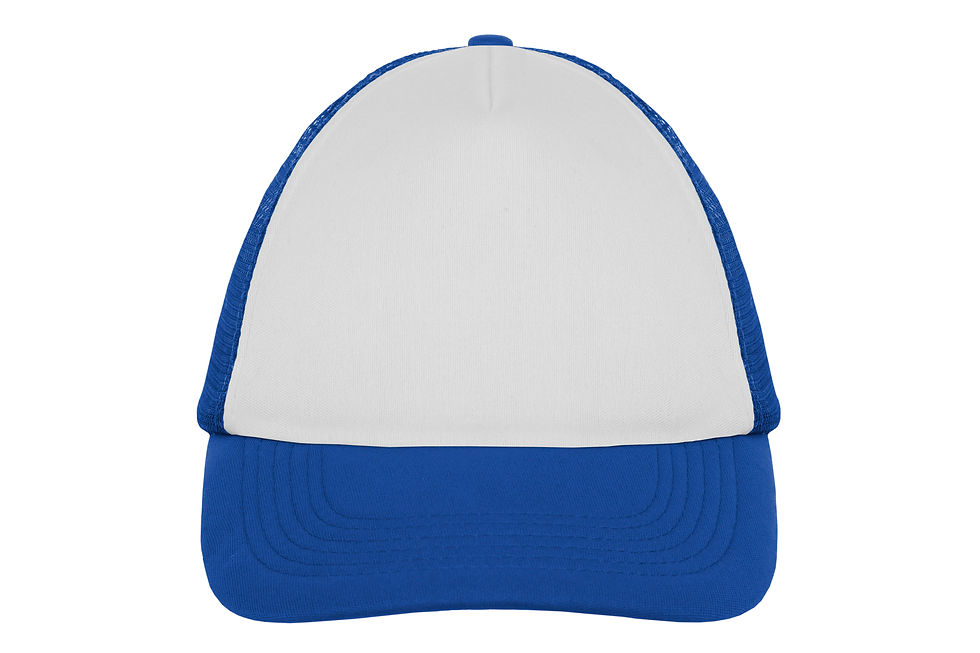 Miniatura: 12PZAS GORRA CON BROCHE AJUSTABLE DE 5 GAJOS DE MALLA TIPO "TRUCKER  TRIUM"