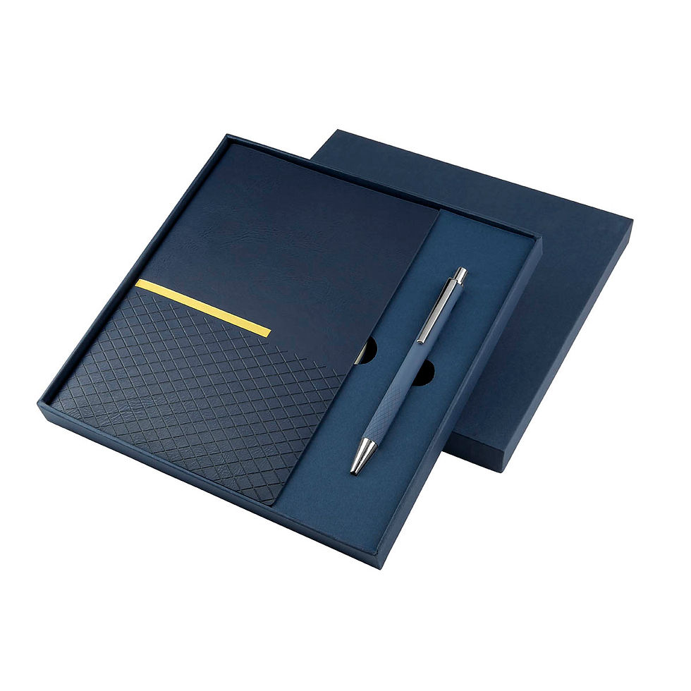 Miniatura: 30PZAS ELEGANTE SET DE REGALO CON LIBRETA Y BOLÍGRAFO "ZLA"