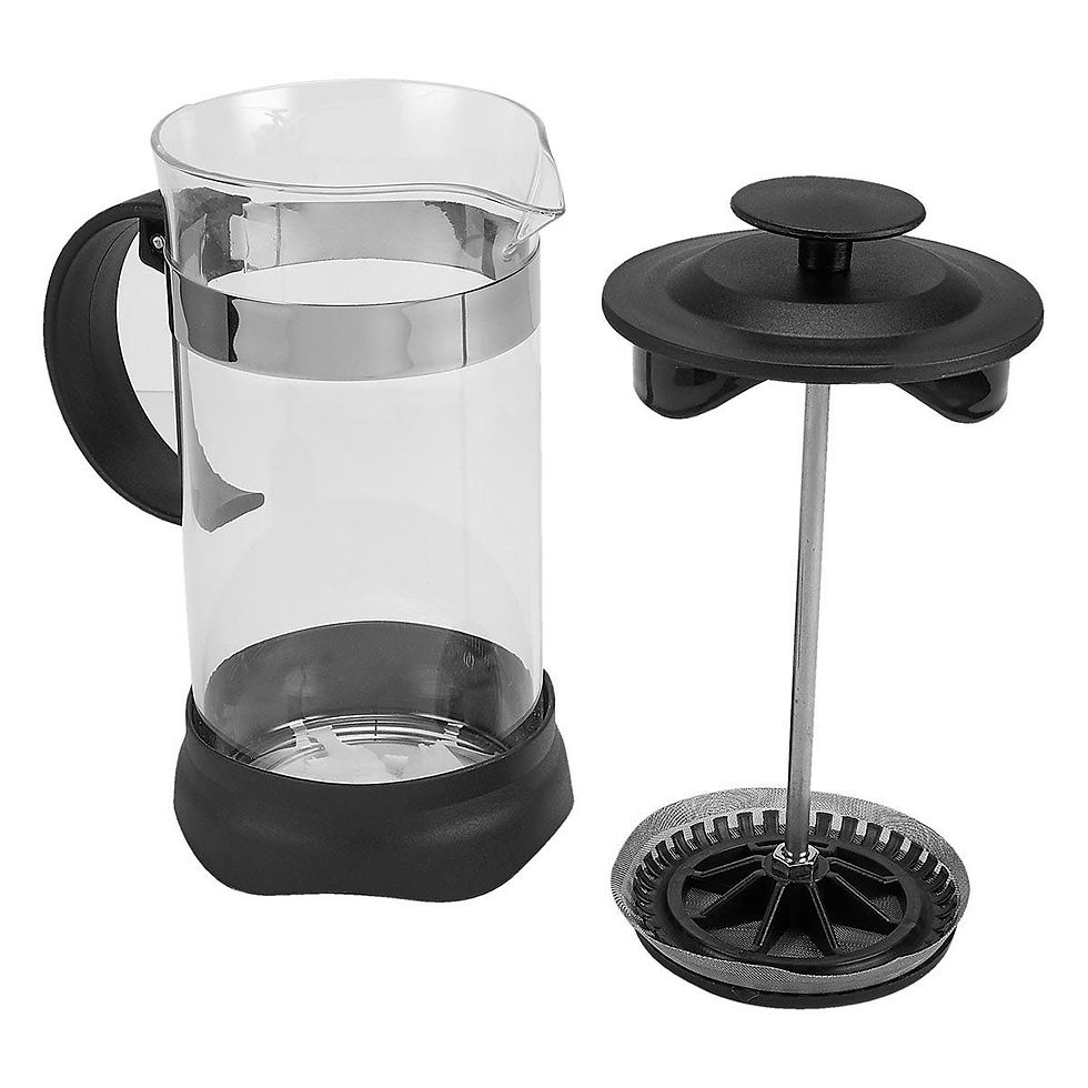 Miniatura: PRENSA FRANCESA DE VIDRIO Y BASE PLASTICA  DE 350ML COCKER