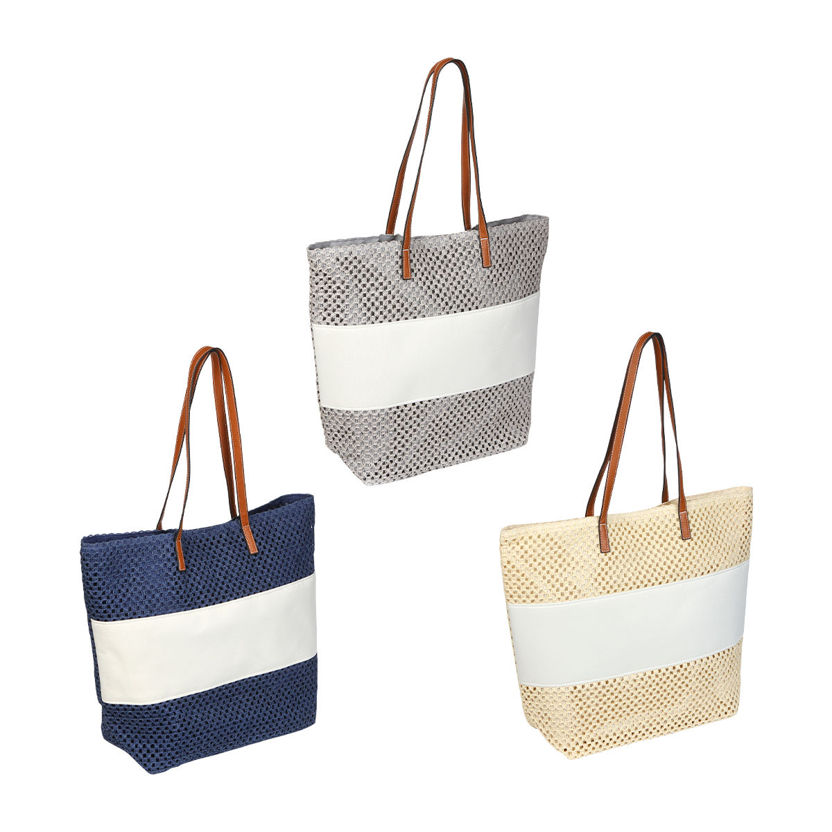 Bolsa de Mano de Papel y Poliéster