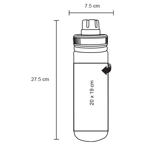 Miniatura: 10PZAS TERMO SUBLIMABLE DOBLE PARED INSULADO "SHUMAN"