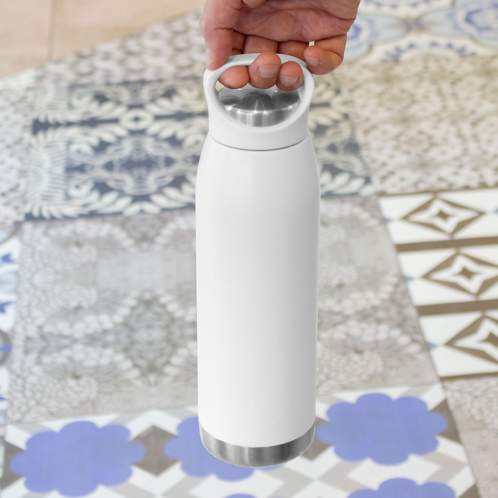 Miniatura: 10PZAS BOTELLA DE ACERO INOXIDABLE 600ML  "GAUD"