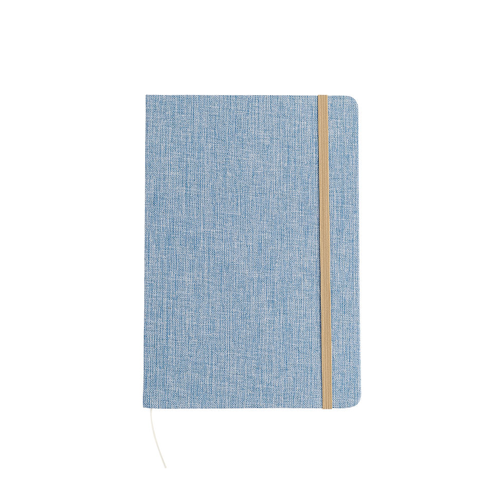 Miniatura: 25PZAS LIBRETA PASTA DE ALGODÓN RECICLADO "REZZ"