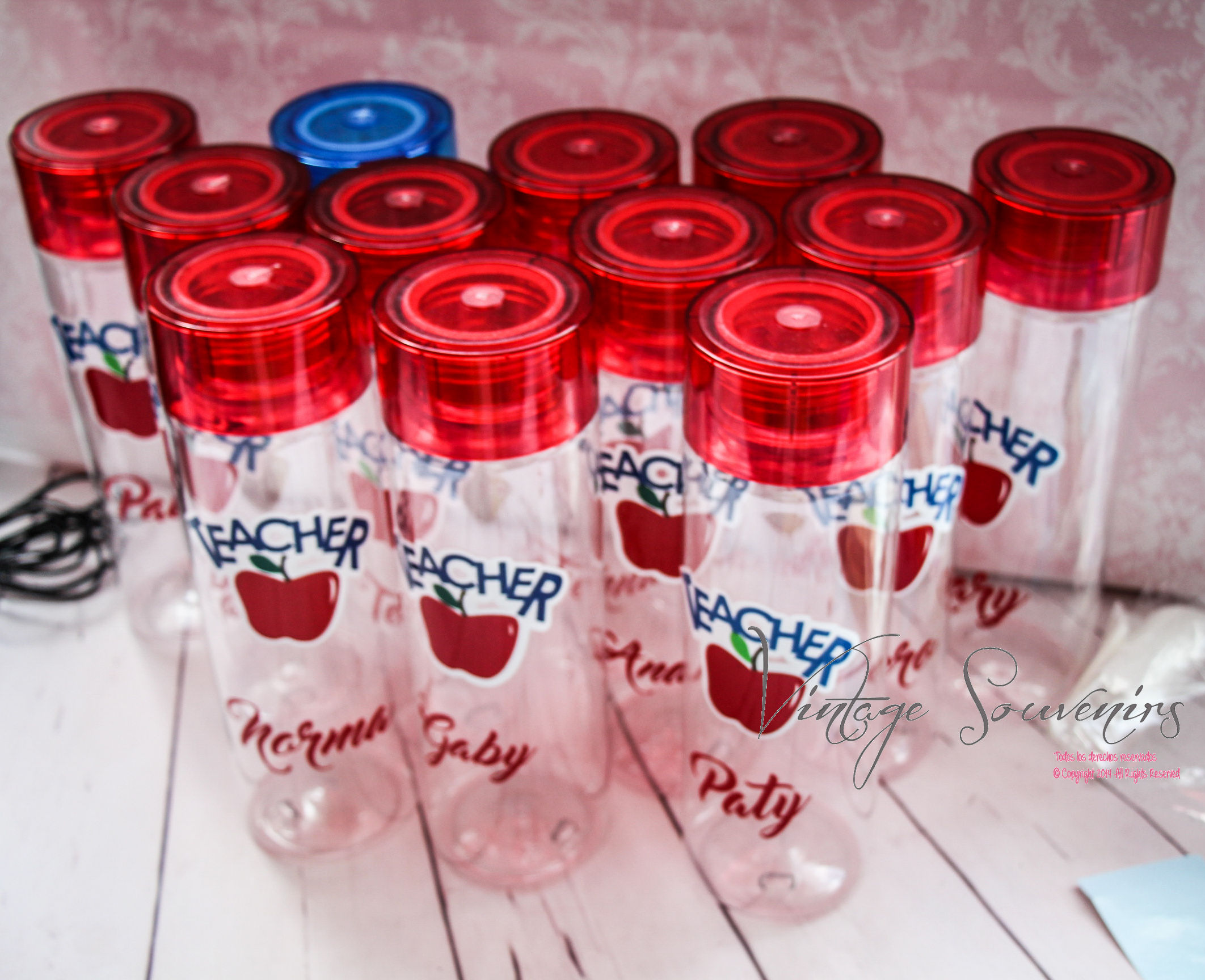 CILINDRO TAPA DE COLOR FRASES PARA MAESTROS