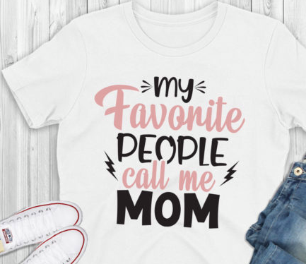 Miniatura: PLAYERA CORTE AMPLIO DE ALGODÓN ADULTO PERSONALIZADA "MOM"