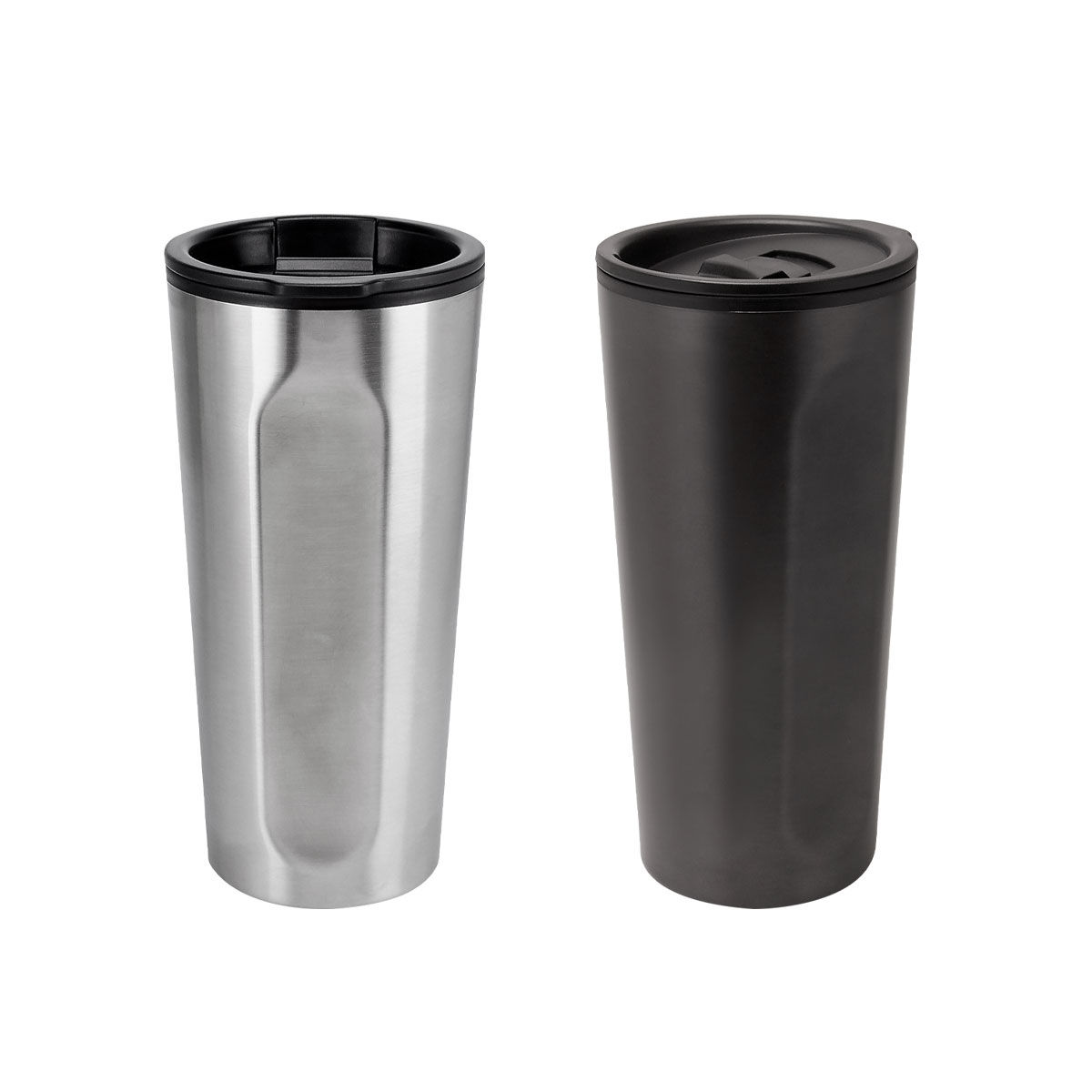 TERMO DE DOBLE PARED INTERIOR PLÁSTICO 600ML  "MONT"