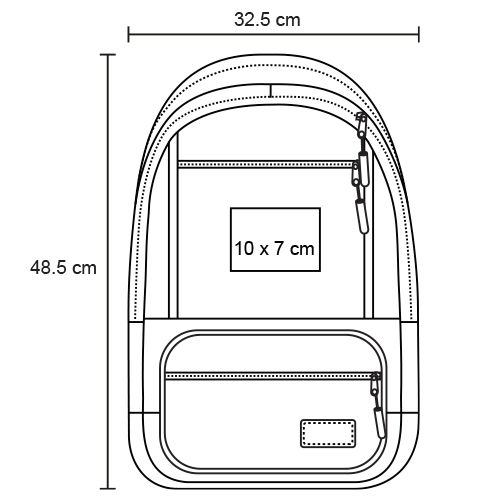 Miniatura: MOCHILA 4 COMPARTIMENTOS    "ATE"