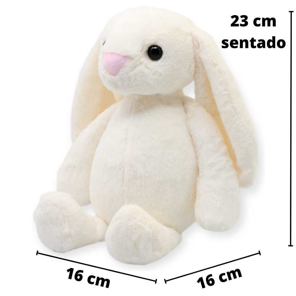 Miniatura: 25PZAS CONEJO DE PELUCHE   32X16CMS  "VINTAGE"