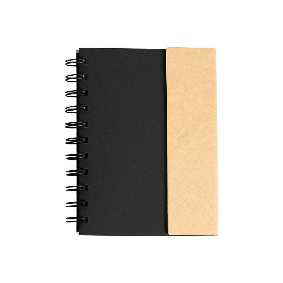 Miniatura: 20PZAS LIBRETA ECOLÓGICA BI-TONO CON SOLAPA  "GENOVA"