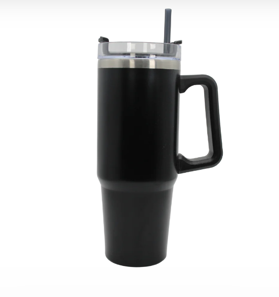 Miniatura: 12PZAS VASO DE ACERO INSULADO CON TAPA PLÁSTICA CON POPOTE 30OZ  "STYLE30OZ"