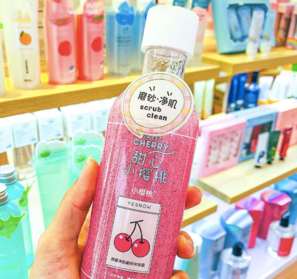 Miniatura: 25PZA GEL DE DUCHA EXFOLIANTE CORPORAL CON AROMAS FRUTALES VARIADO YESNOW