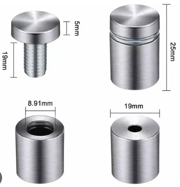 Tornillo De Montaje De Acero Inoxidable, 12 Unidades, Soport | Envío Gratis