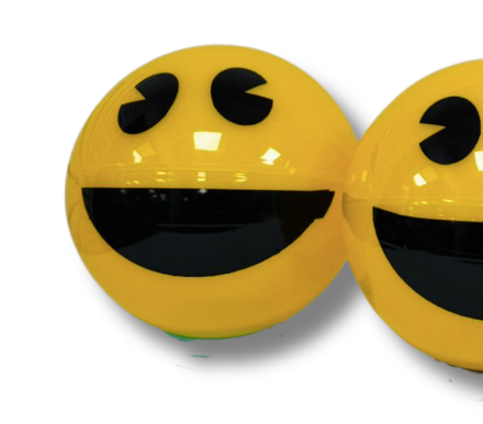 50PZAS DULCERO EN FORMA DE "PACMAN"