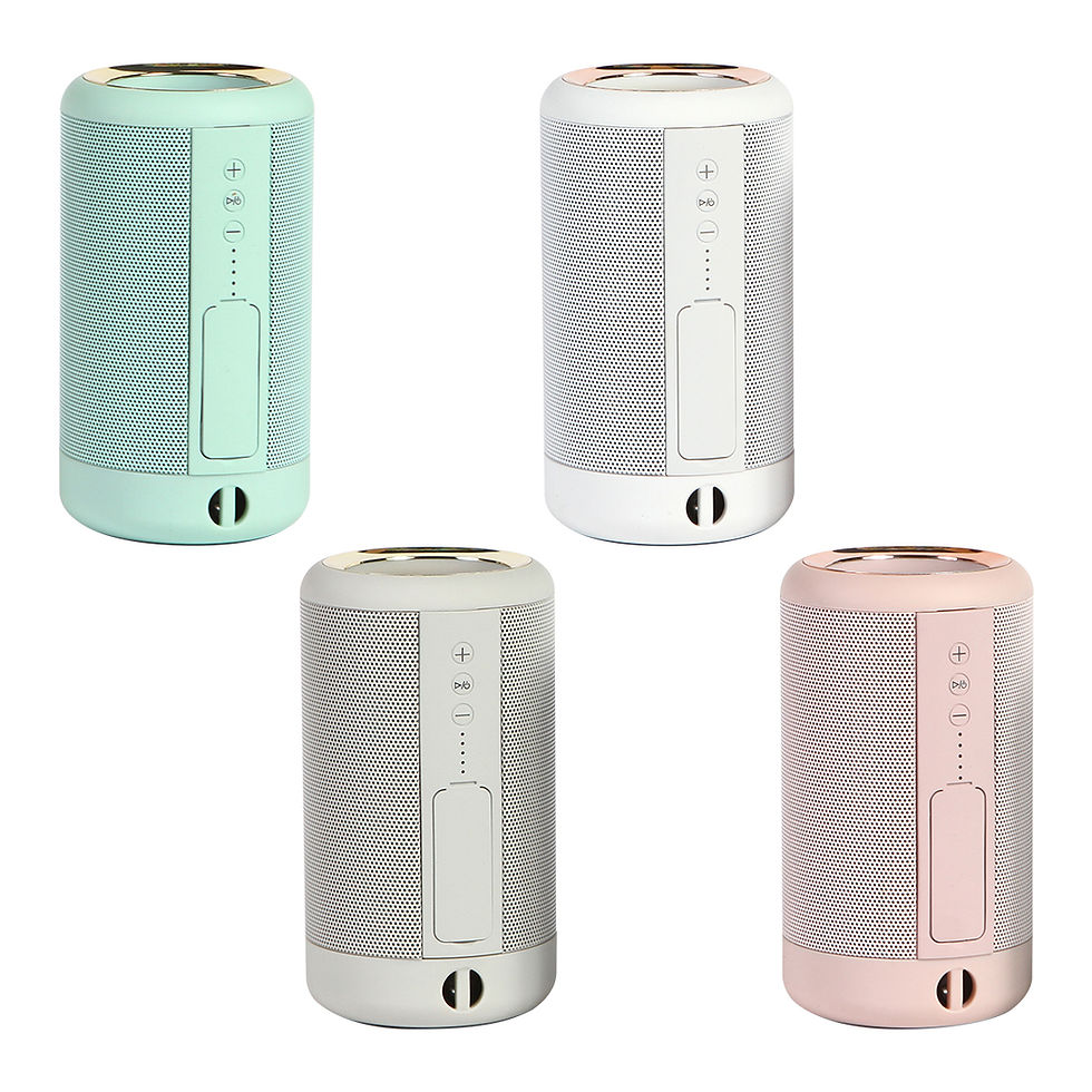Miniatura: Bocina con Bluetooth y Power Bank "Rie" - Multifuncional, Elegante y Compacta
