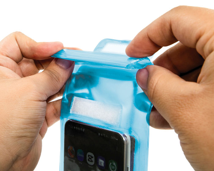 Miniatura: 100PZAS FUNDA PARA CELULAR CON CIERRE HERMÉTICO A PRUEBA DE AGUA "MAR"