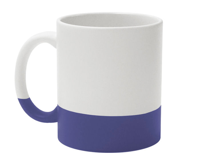 Miniatura: TAZA DE ARCILLA BLANCA PARA SUBLIMAR "GRE"
