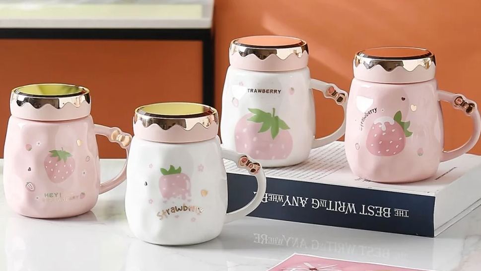 Miniatura: TAZAS DE PORCELANACUTE KAWAII