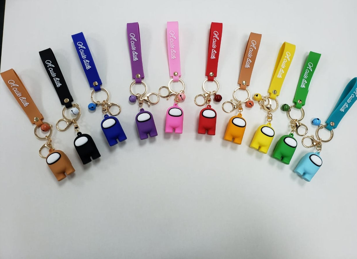 LLAVERO DE SILICÓN  "AMOUNG US"