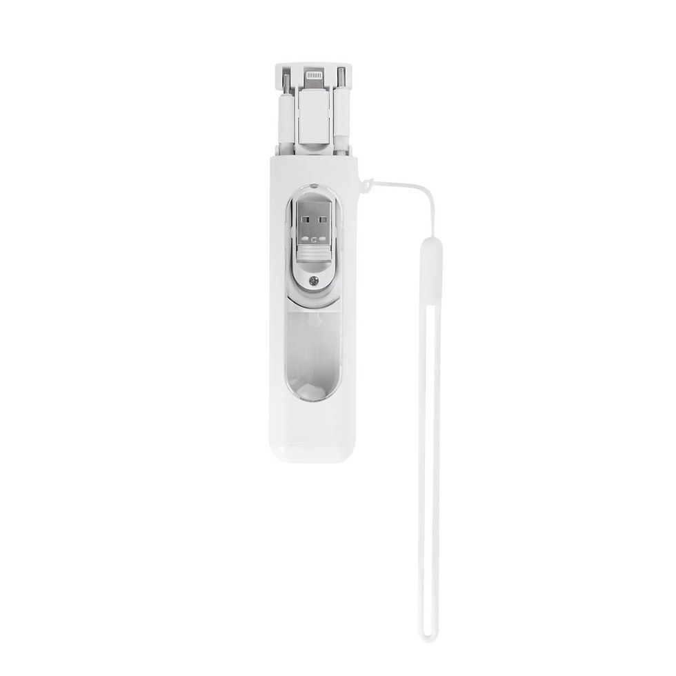 Miniatura: Kit de Cable de Conexión con Adaptadores Multiconector "Doe" - Conectividad y Carga Rápida en un Solo Kit