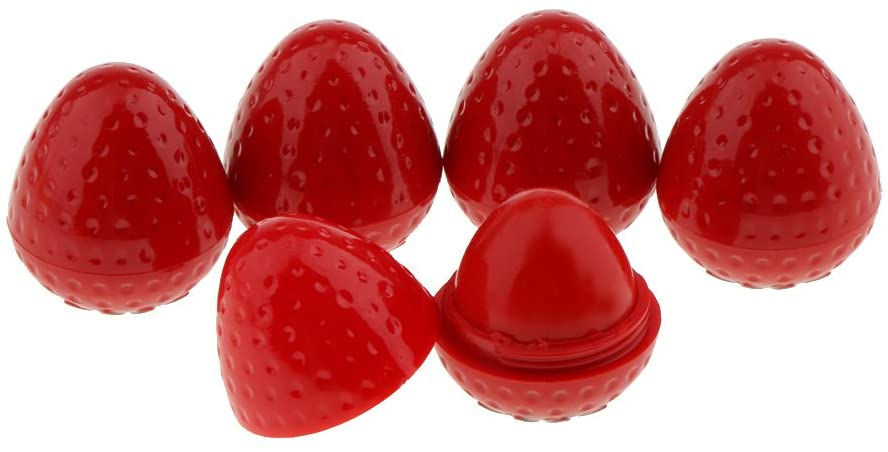 Miniatura: 10PZAS BÁLSAMO HIDRATANTE EN FORMA DE FRUTA "FRESA"