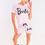 Miniatura: PIJAMA "BARBIE BLACK GLITTER" MANGA CORTA