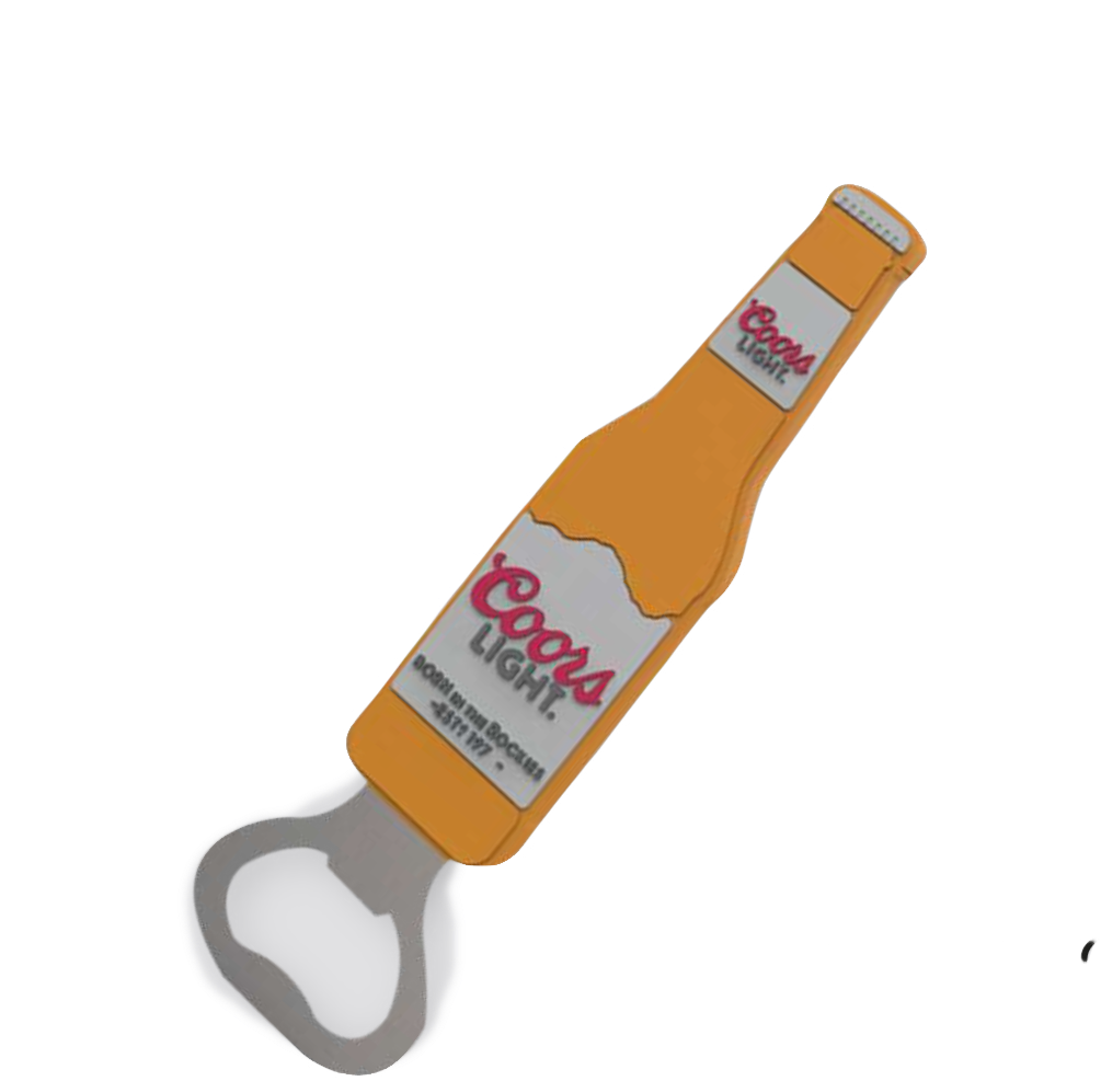 100PZAS DESTAPADOR 3D CUSTOM DISEÑO ESPECIAL SILICÓN Ó PVC FLEXIBLE PROMOCIONAL