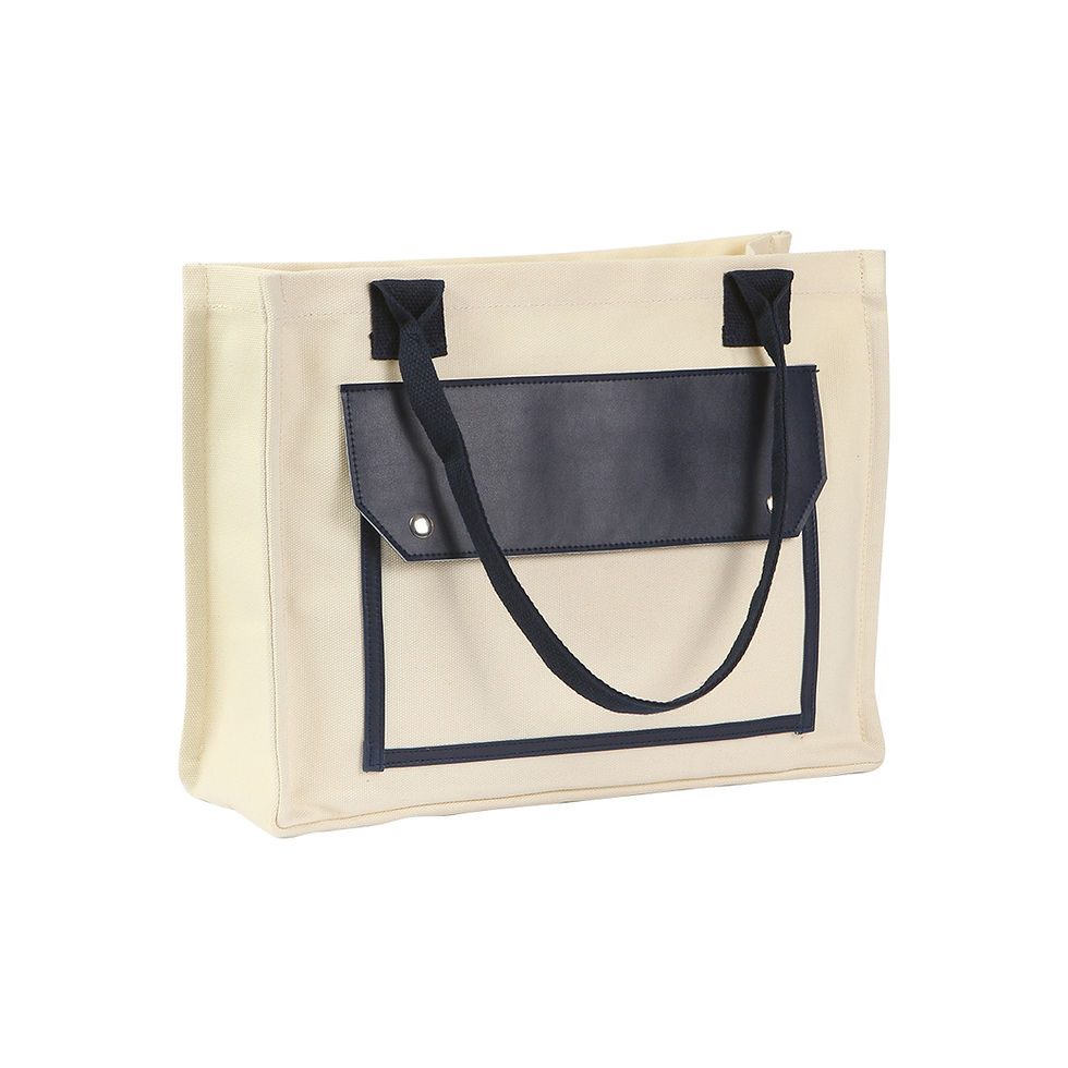 Miniatura: 25PZAS BOLSA DE MANO DE TELA DE ALGODÓN Y CURPIL "INCL"