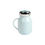 Miniatura: 12PZAS TAZA  DE CERÁMICA CON TAPA CROMADA TIPO JARRITA 450ML  "CUTE"