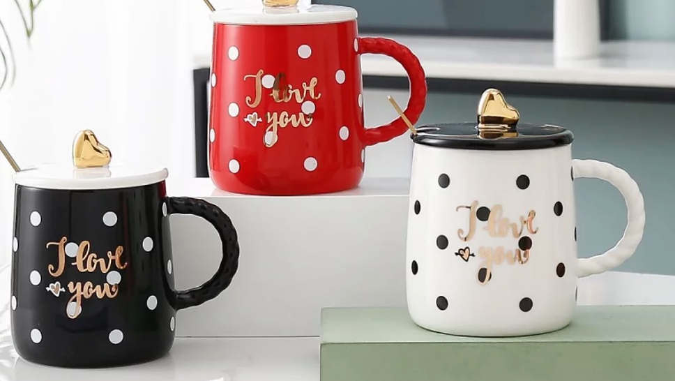 Miniatura: TAZAS DE PORCELANACUTE KAWAII