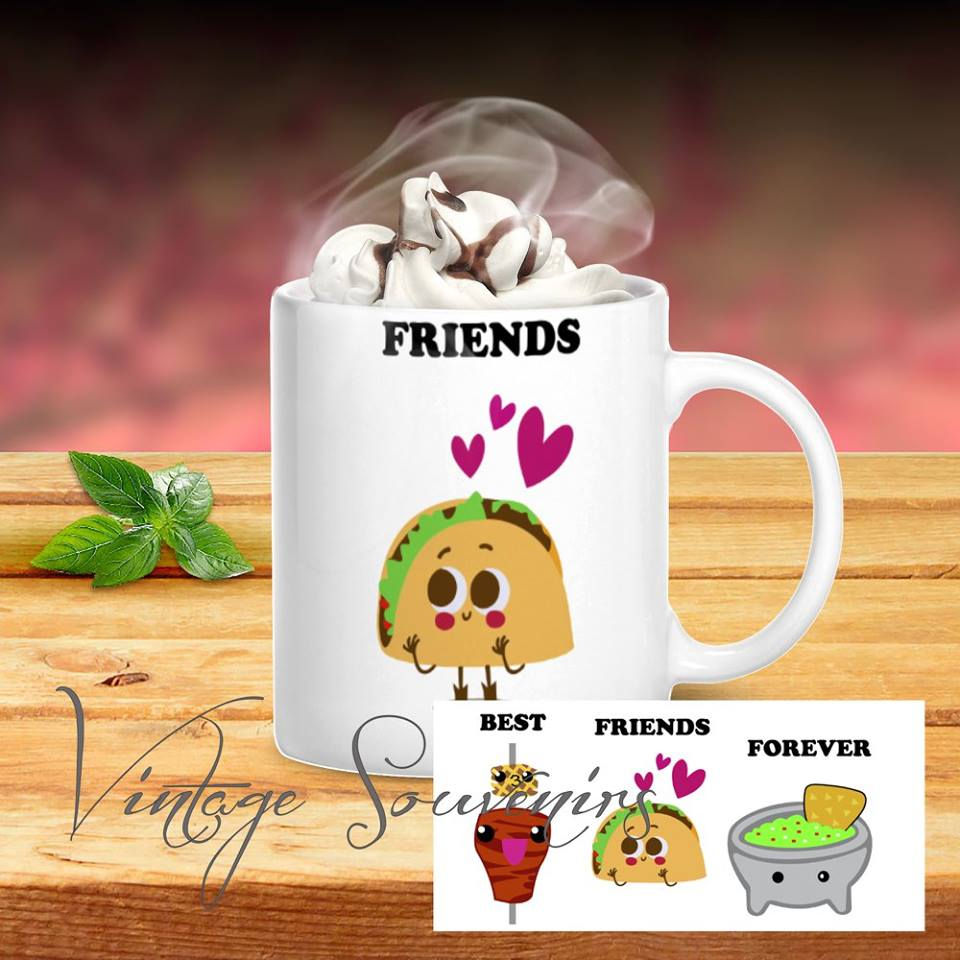 Miniatura: TAZAS DE DISEÑOS DE NOVIOS Y AMISTAD