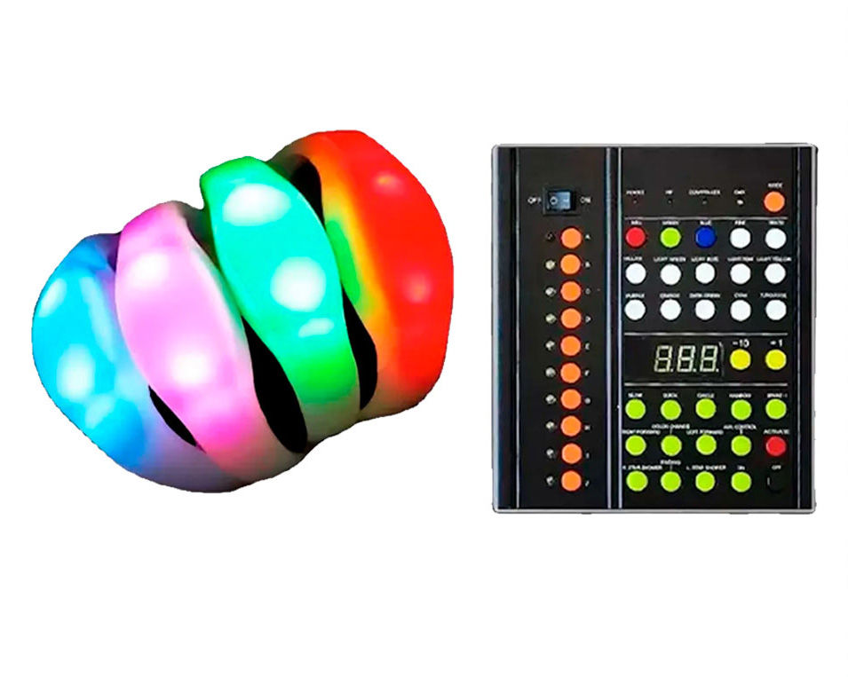 Miniatura: 100PZAS PULSERA LED MANEJADA POR CONTROL - CONTROLA LA ENERGÍA DE TU EVENTO
