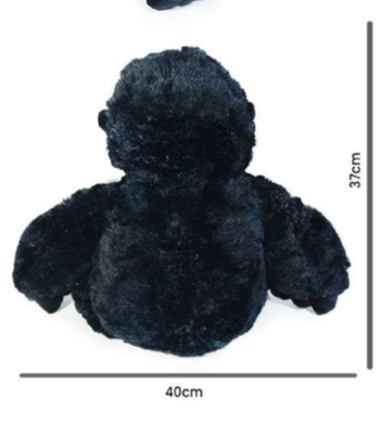 Miniatura: 6PZAS GORILA DE PELUCHE  40X37CMS  "DIEGO"