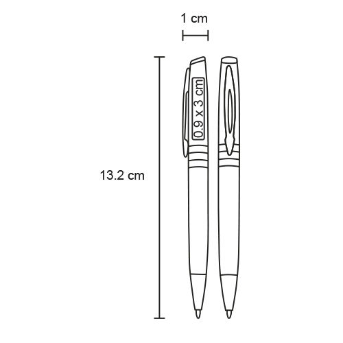 Miniatura: 100PZAS BOLÍGRAFO DE PLÁSTICO  "ZIB"