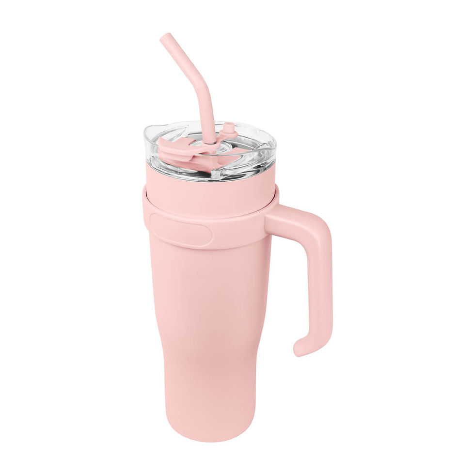 Miniatura: Termo Doble Pared Insulado con Asa Terminado Rugoso 40 oz